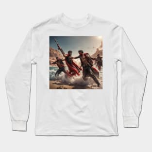 Yemeni Houthis Kicking American Ass In The Red Sea Long Sleeve T-Shirt